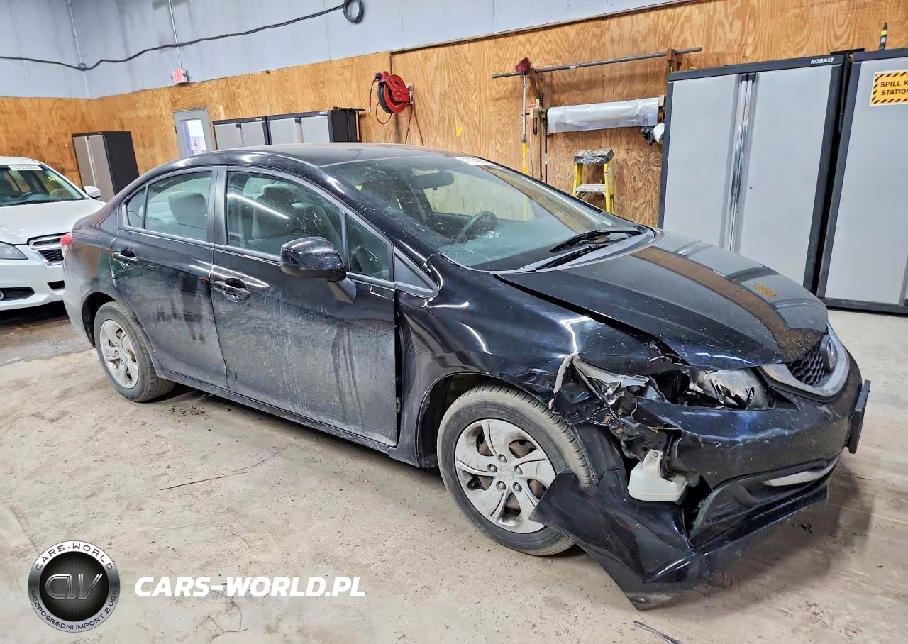 2013 Honda Civic Lx VIN:19XFB2F56DE066522 - 4