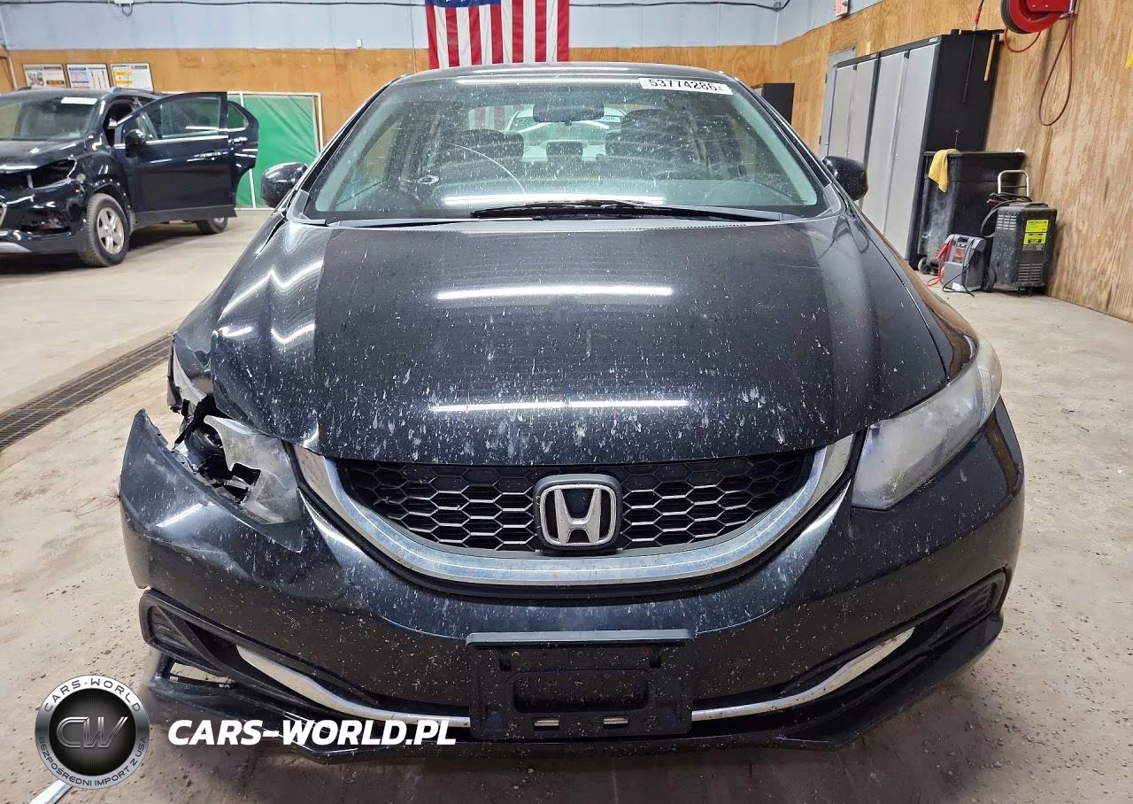 2013 Honda Civic Lx VIN:19XFB2F56DE066522 - 5