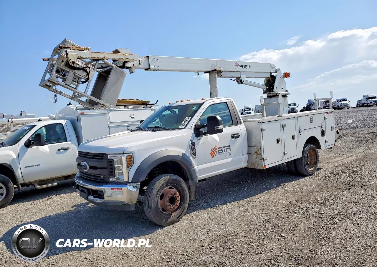 2019 Ford F550 Super Duty Cable Placer Bucket Truck