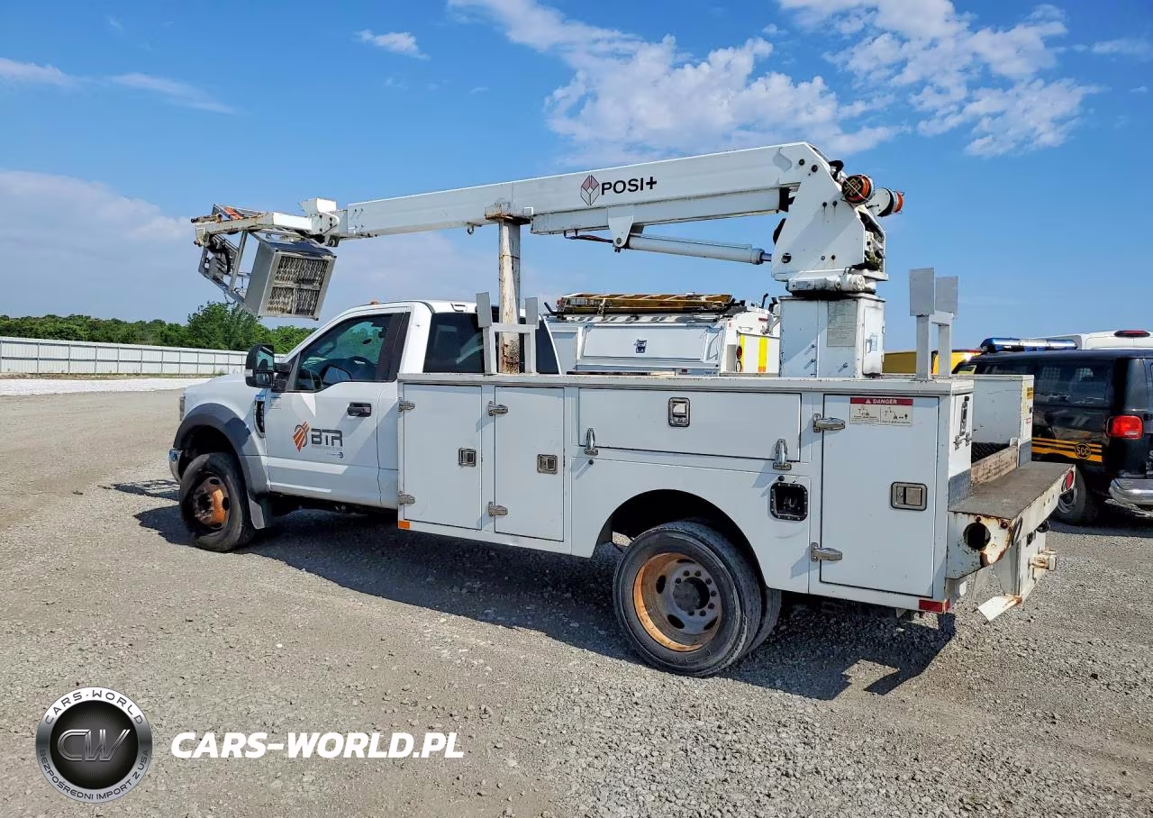 2019 Ford F550 Super Duty Cable Placer Bucket Truck VIN:1FDUF5GY4KEC11678 - 2