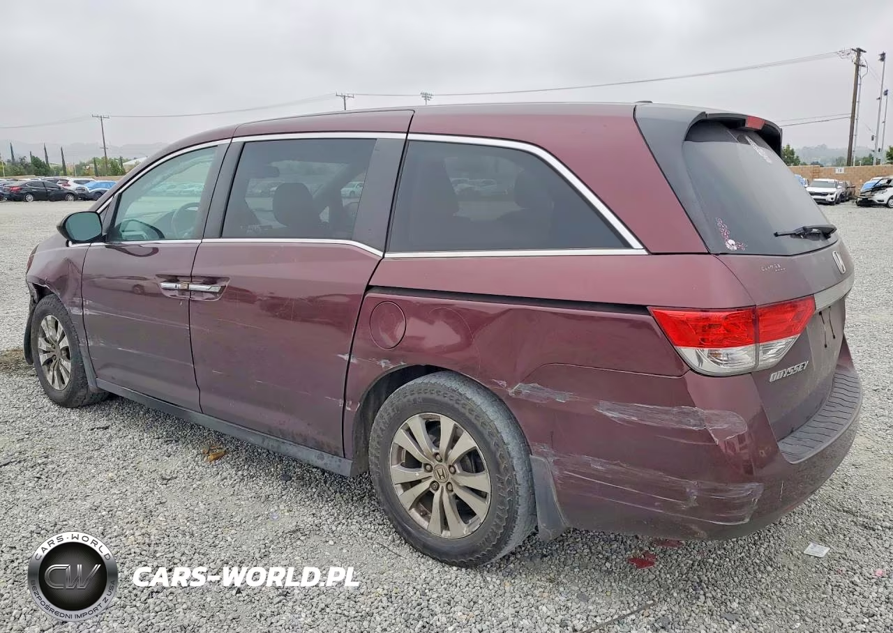2015 Honda Odyssey Exl VIN:5FNRL5H63FB027837 - 2