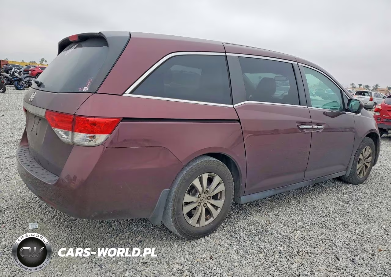 2015 Honda Odyssey Exl VIN:5FNRL5H63FB027837 - 3