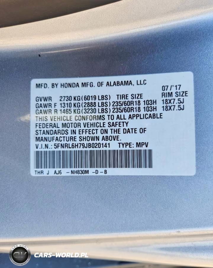 2018 Honda Odyssey Exl VIN:5FNRL6H79JB020141 - 14