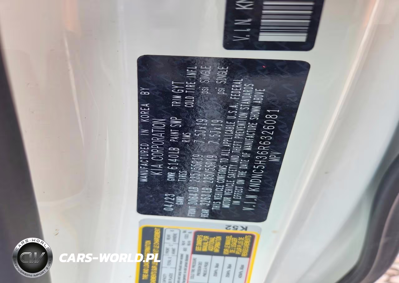 2024 Kia Carnival Ex VIN:KNDNC5H36R6326081 - 12