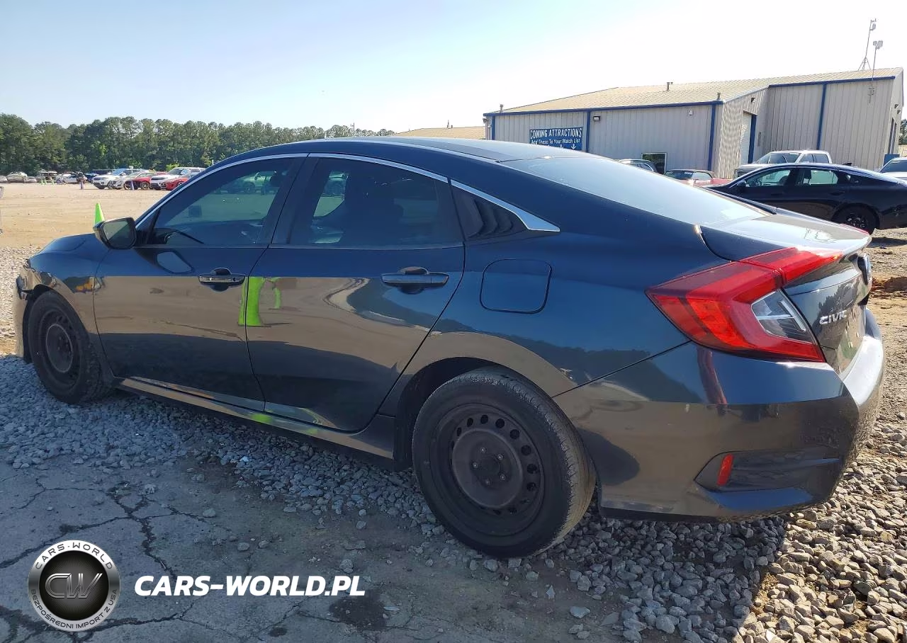 2017 Honda Civic Lx VIN:19XFC2F54HE033800 - 2
