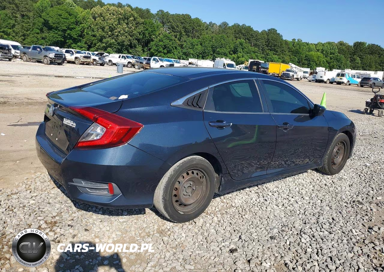 2017 Honda Civic Lx VIN:19XFC2F54HE033800 - 3