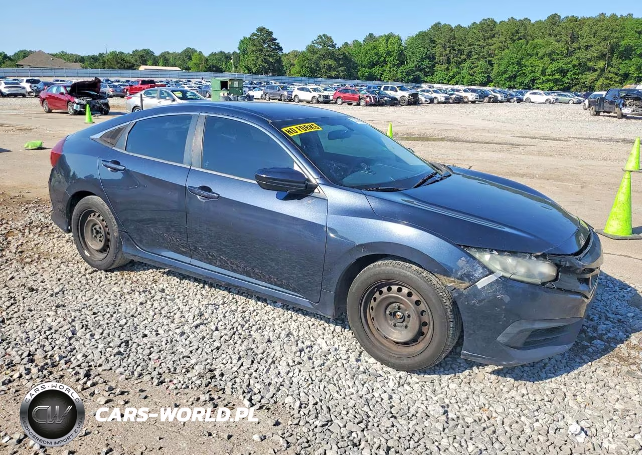 2017 Honda Civic Lx VIN:19XFC2F54HE033800 - 4