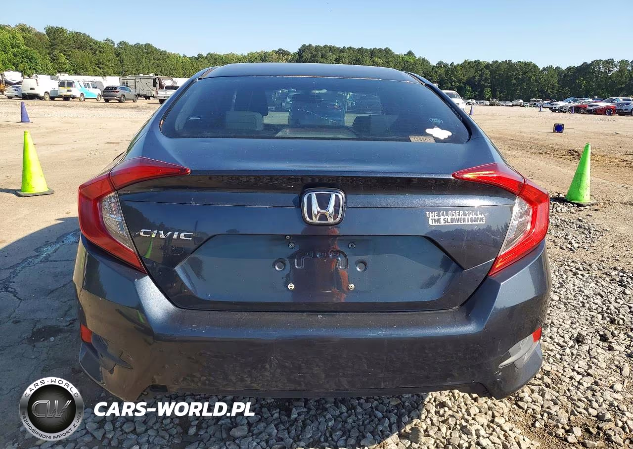 2017 Honda Civic Lx VIN:19XFC2F54HE033800 - 6
