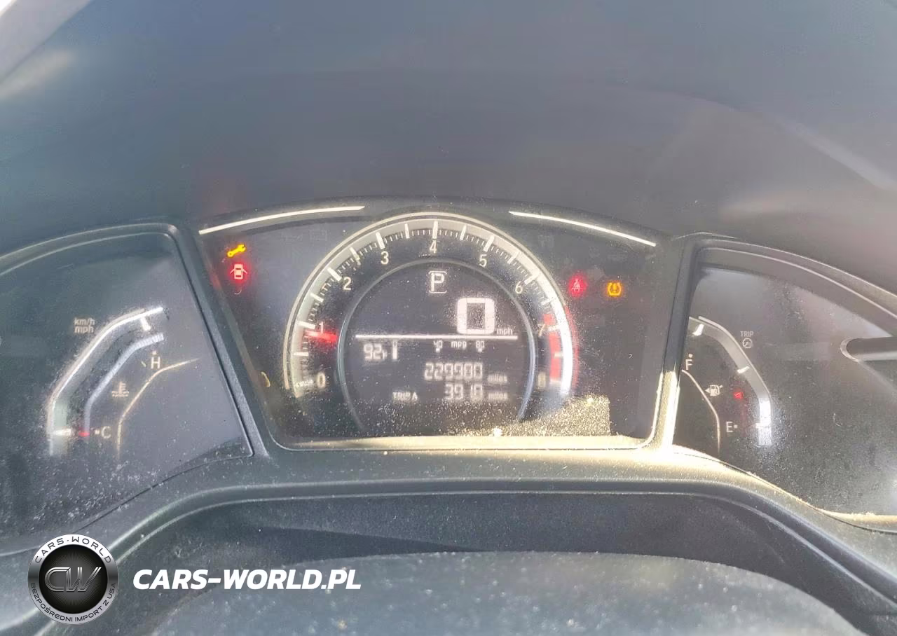 2017 Honda Civic Lx VIN:19XFC2F54HE033800 - 9