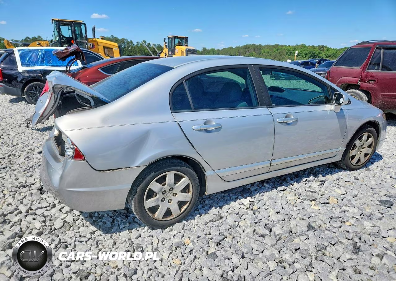 2008 Honda Civic Lx VIN:1HGFA16518L033570 - 3