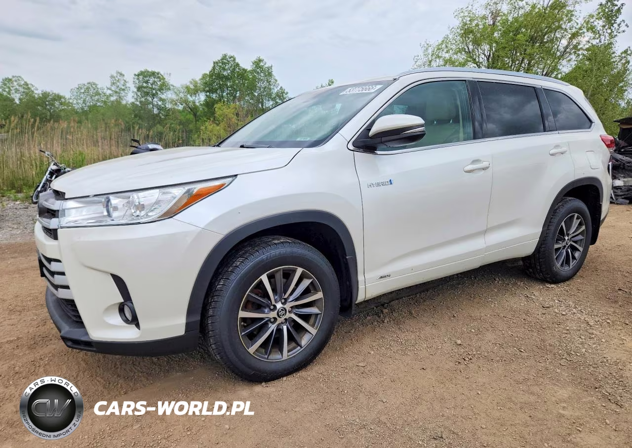 2017 Toyota Highlander Hybrid Xle