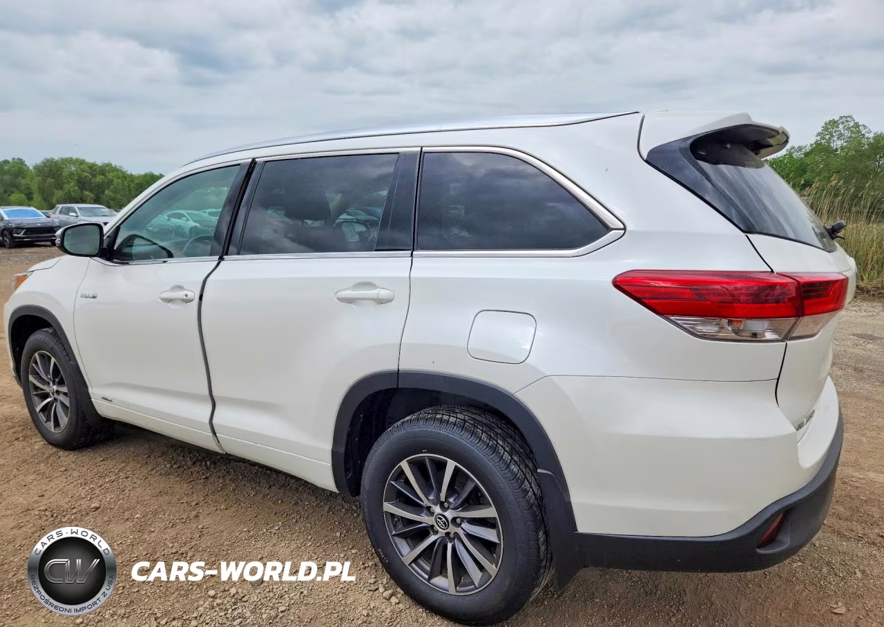 2017 Toyota Highlander Hybrid Xle VIN:5TDJGRFH5HS035840 - 2