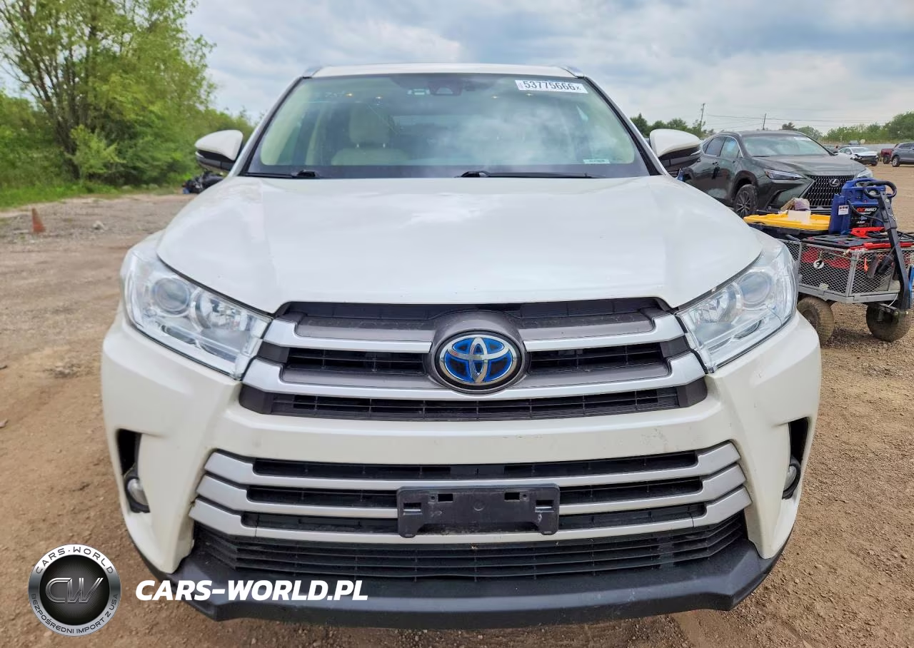 2017 Toyota Highlander Hybrid Xle VIN:5TDJGRFH5HS035840 - 5