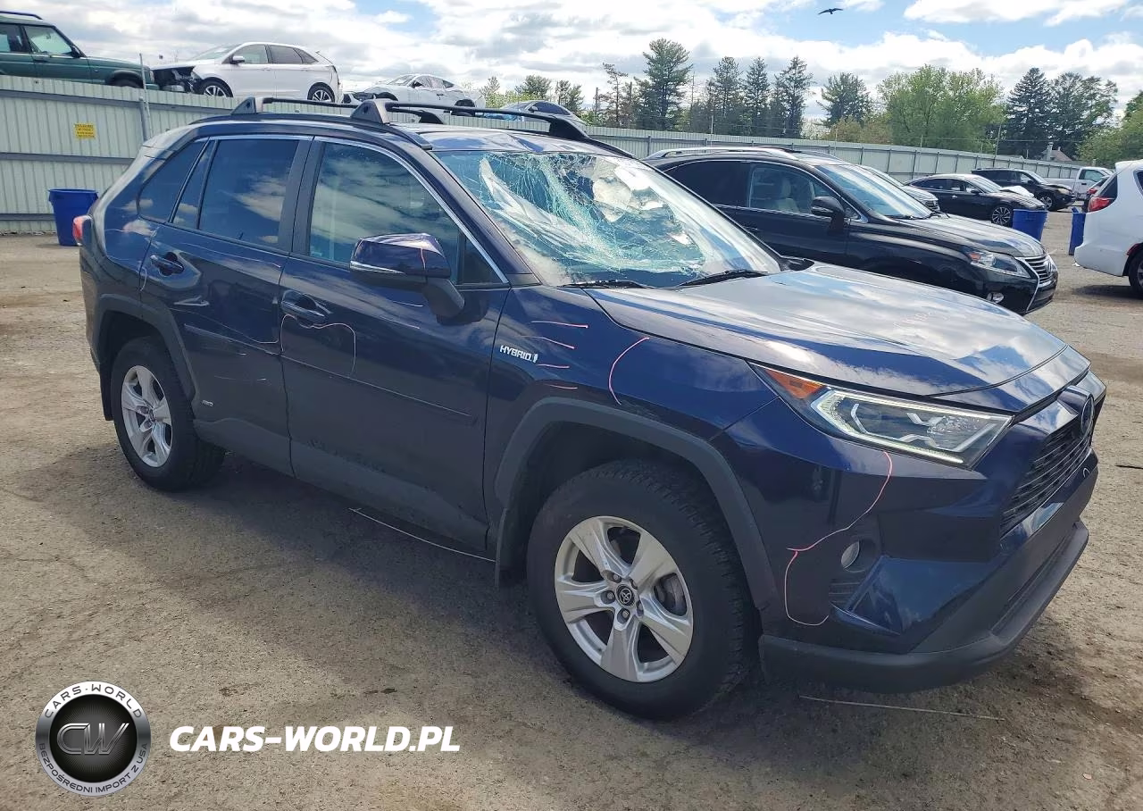 2021 Toyota Rav4 Hybrid Xle VIN:4T3R6RFV7MU009308 - 4