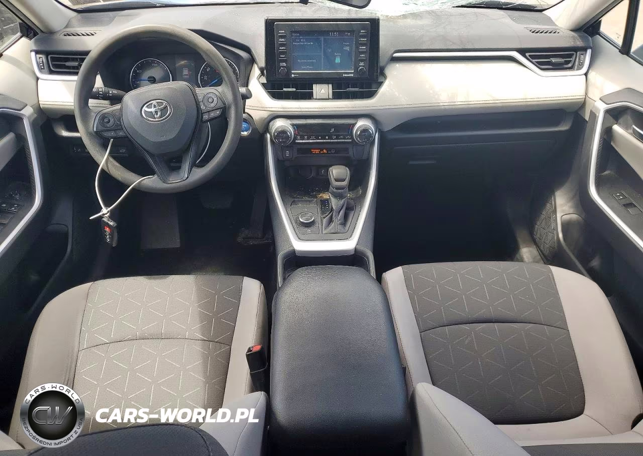 2021 Toyota Rav4 Hybrid Xle VIN:4T3R6RFV7MU009308 - 8