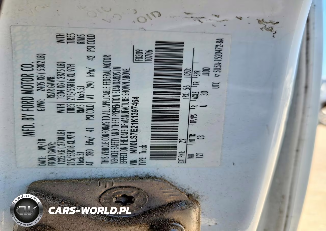 2019 Ford Transit Connect Xl VIN:NM0LS7E21K1397464 - 13