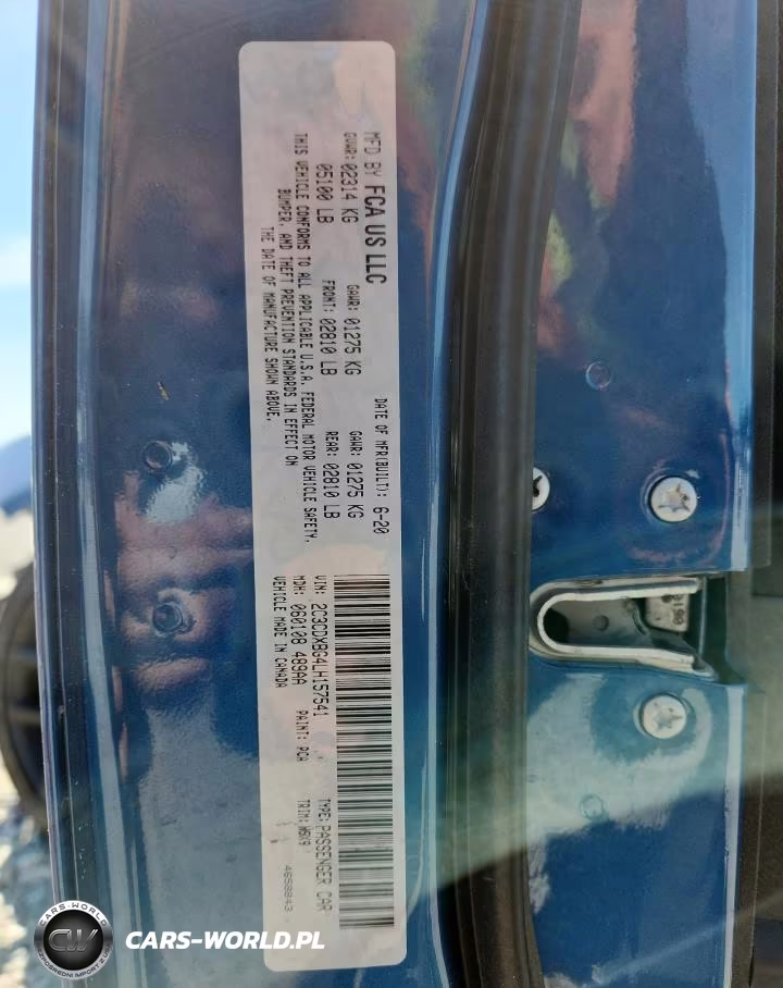 2020 Dodge Charger Sxt VIN:2C3CDXBG4LH157541 - 13