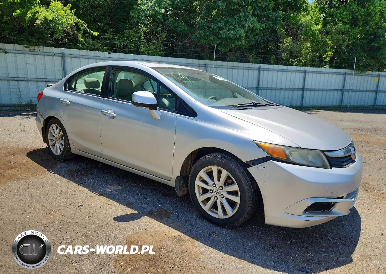 2012 Honda Civic VIN:2HGFB2F9XCH547137 - 4