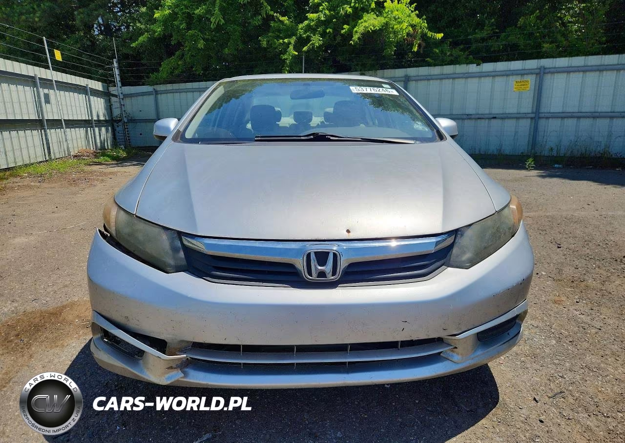 2012 Honda Civic VIN:2HGFB2F9XCH547137 - 5