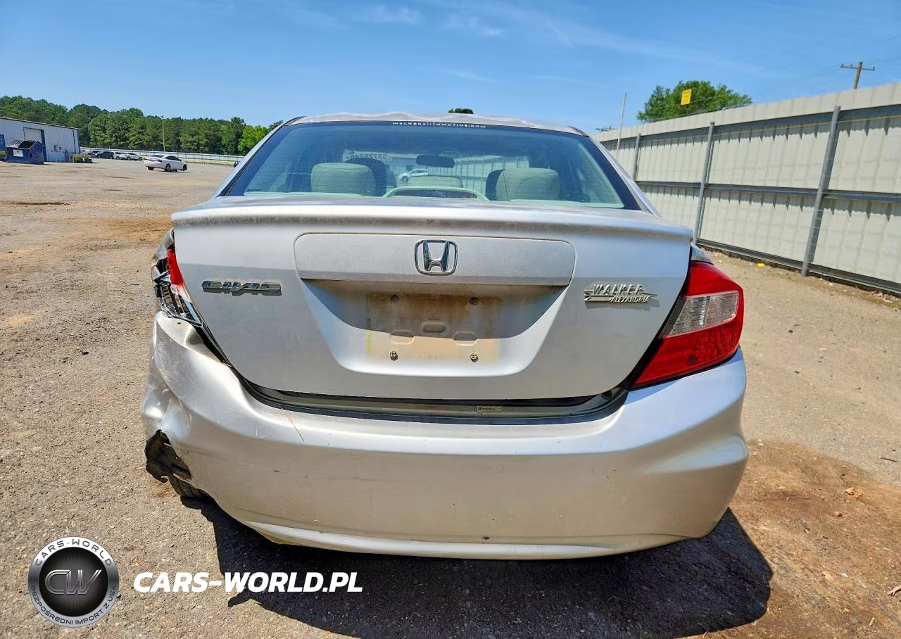 2012 Honda Civic VIN:2HGFB2F9XCH547137 - 6