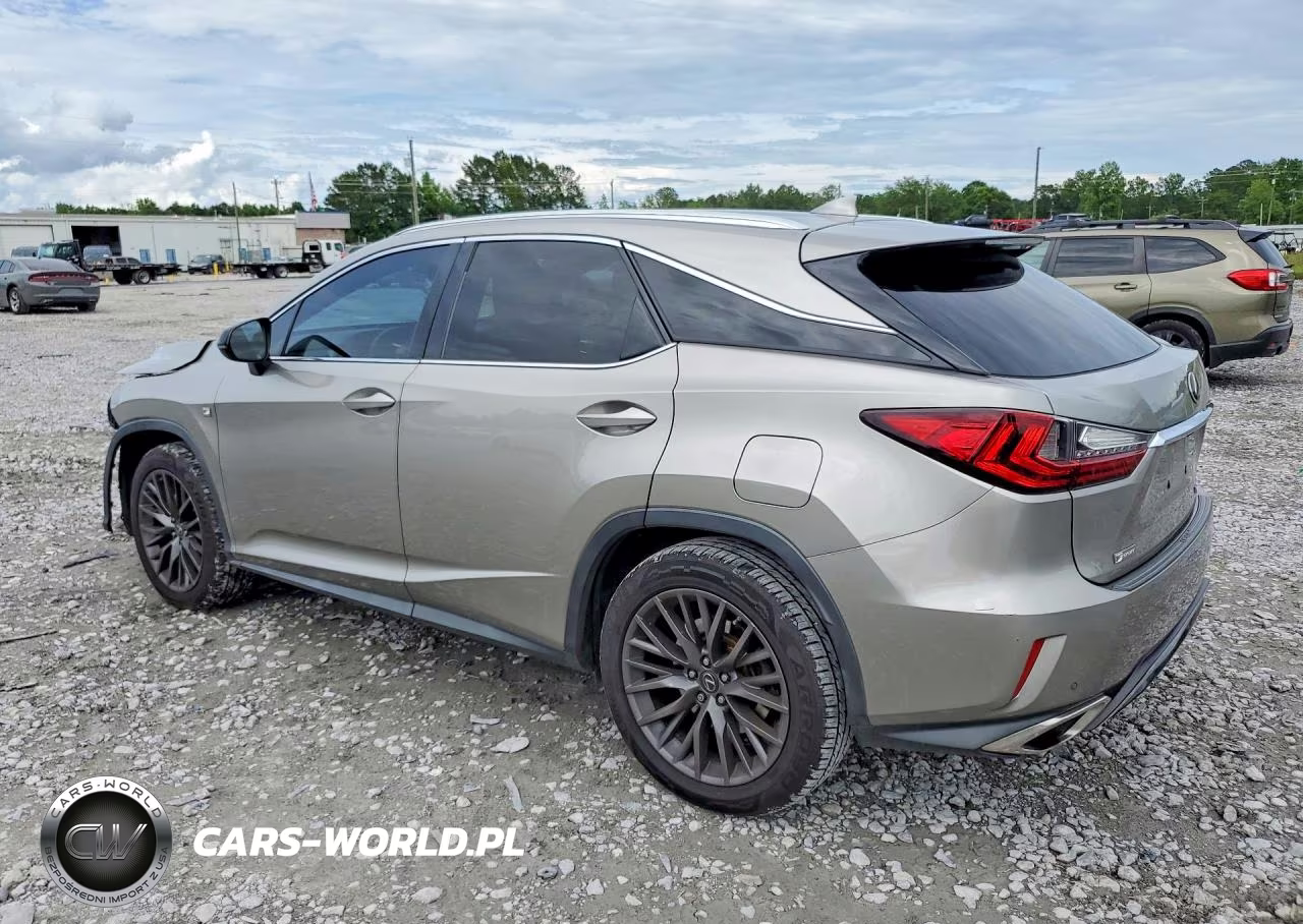 2017 Lexus Rx 350 F Sport VIN:2T2ZZMCA4HC051491 - 2