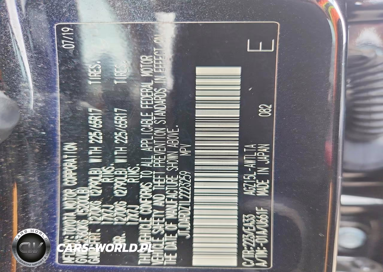 2020 Lexus Nx 300 VIN:JTJDARDZ1L2223259 - 12