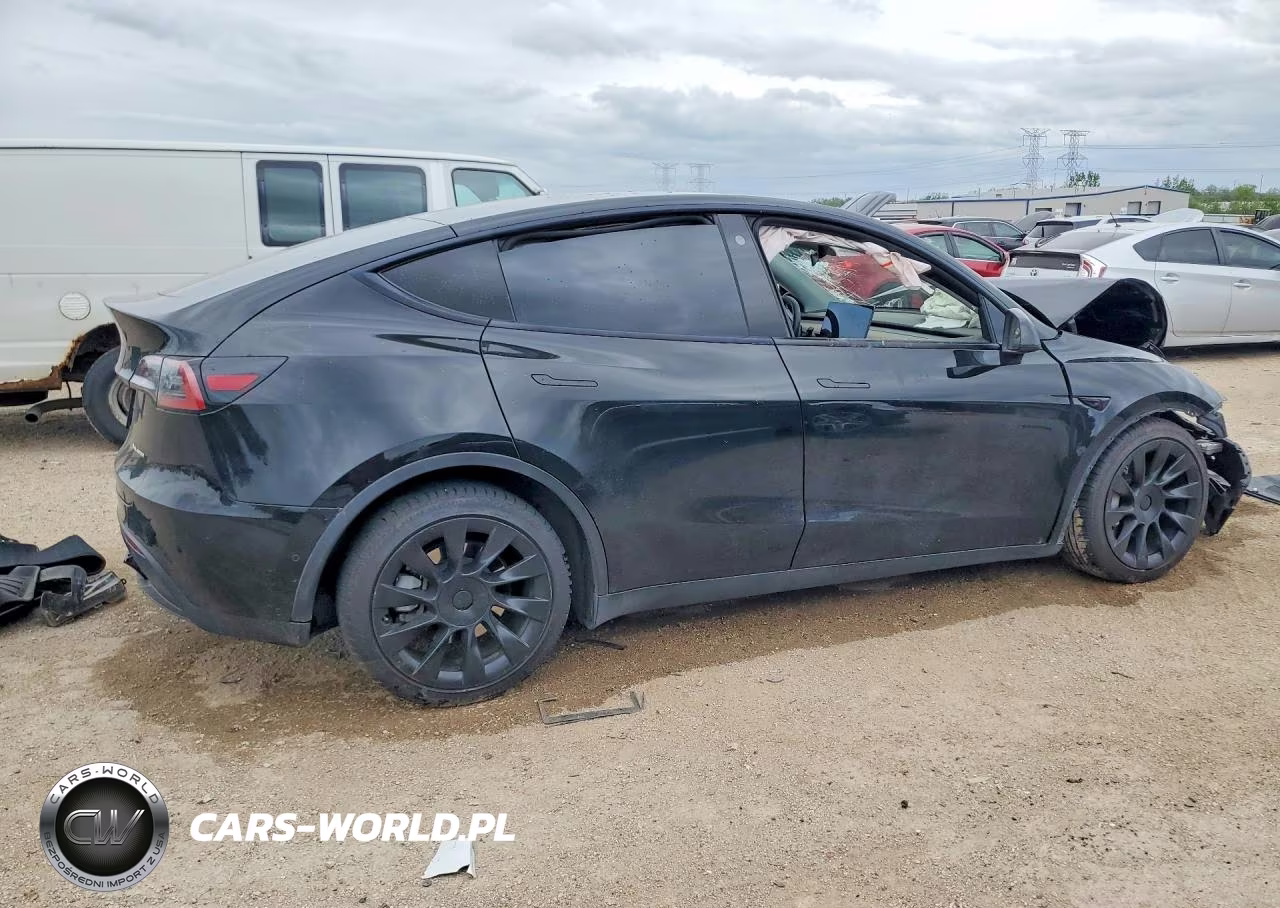 2022 Tesla Model Y VIN:7SAYGDEEXNF320786 - 3