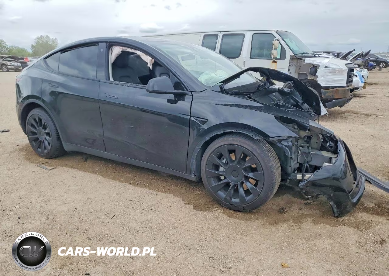 2022 Tesla Model Y VIN:7SAYGDEEXNF320786 - 4