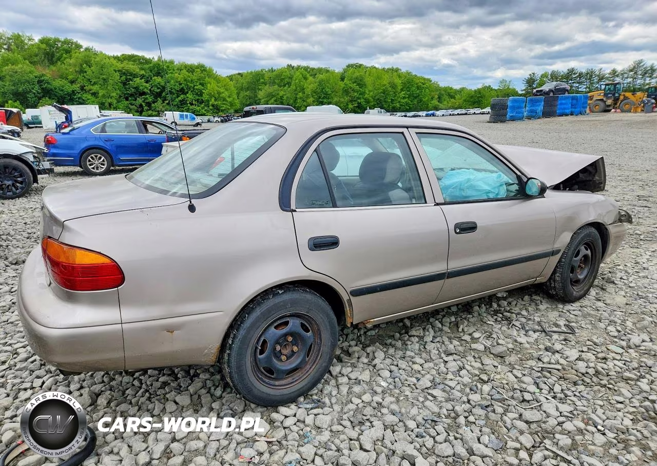 2000 Chevrolet Geo Prizm Base VIN:1Y1SK5283YZ402424 - 3