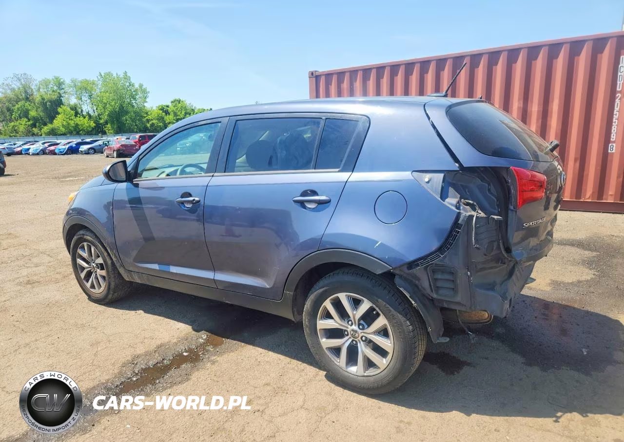 2014 Kia Sportage Lx VIN:KNDPB3AC9E7606477 - 2