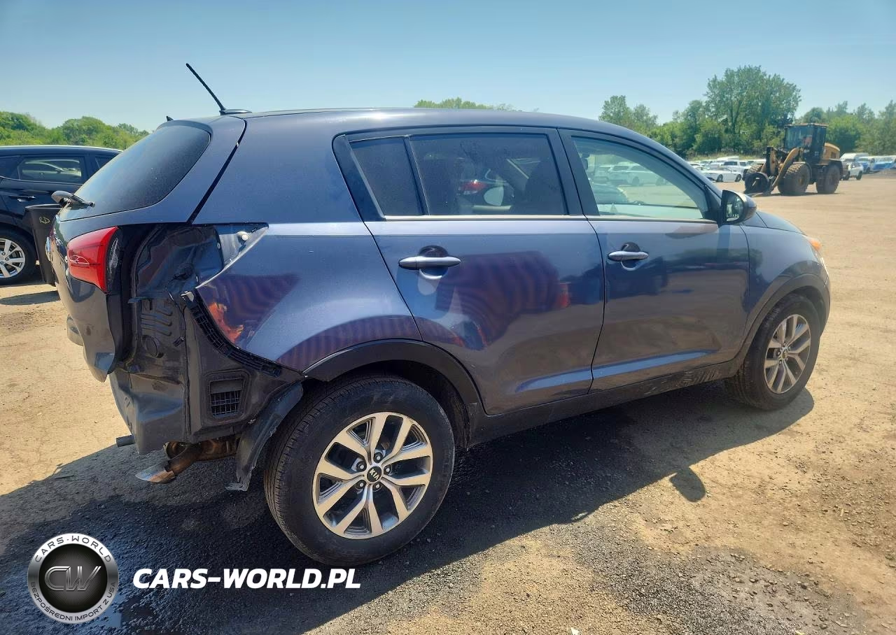 2014 Kia Sportage Lx VIN:KNDPB3AC9E7606477 - 3