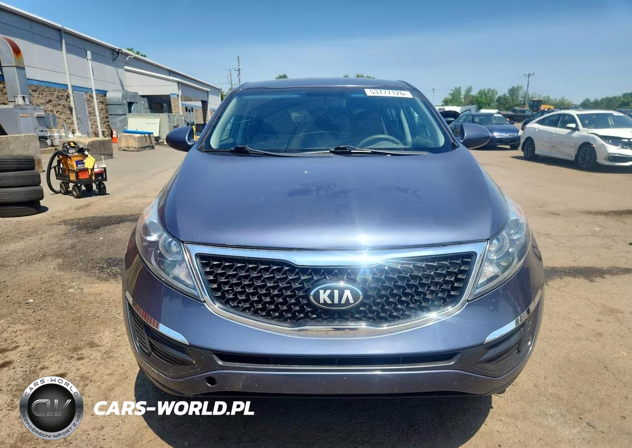 2014 Kia Sportage Lx VIN:KNDPB3AC9E7606477 - 5