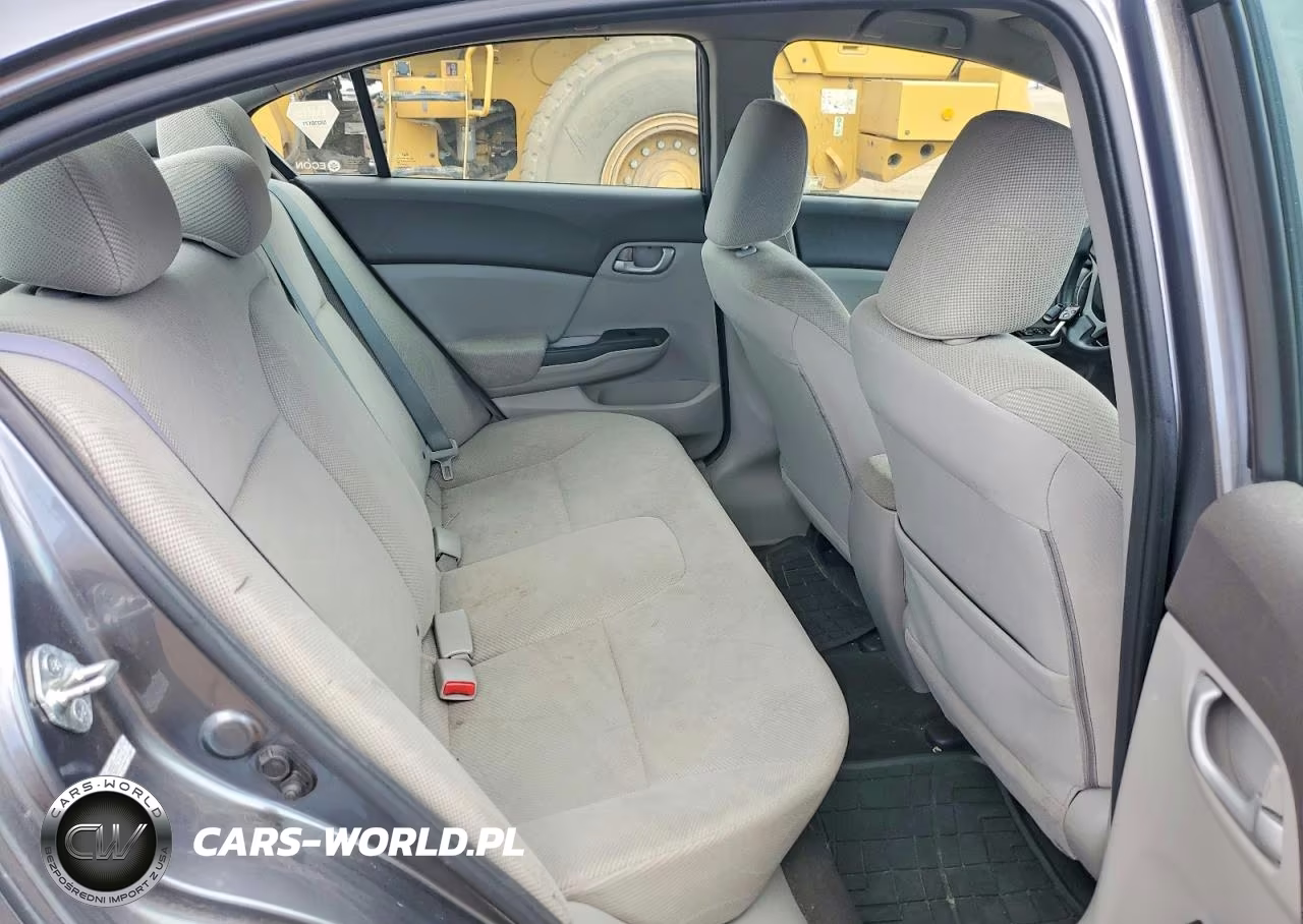 2012 Honda Civic Lx VIN:2HGFB2F52CH311613 - 10