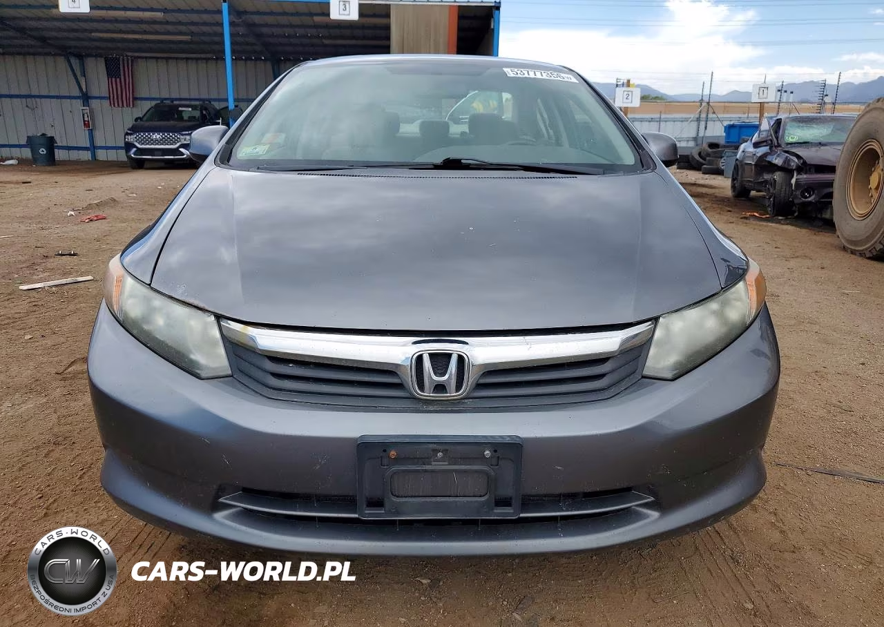 2012 Honda Civic Lx VIN:2HGFB2F52CH311613 - 5