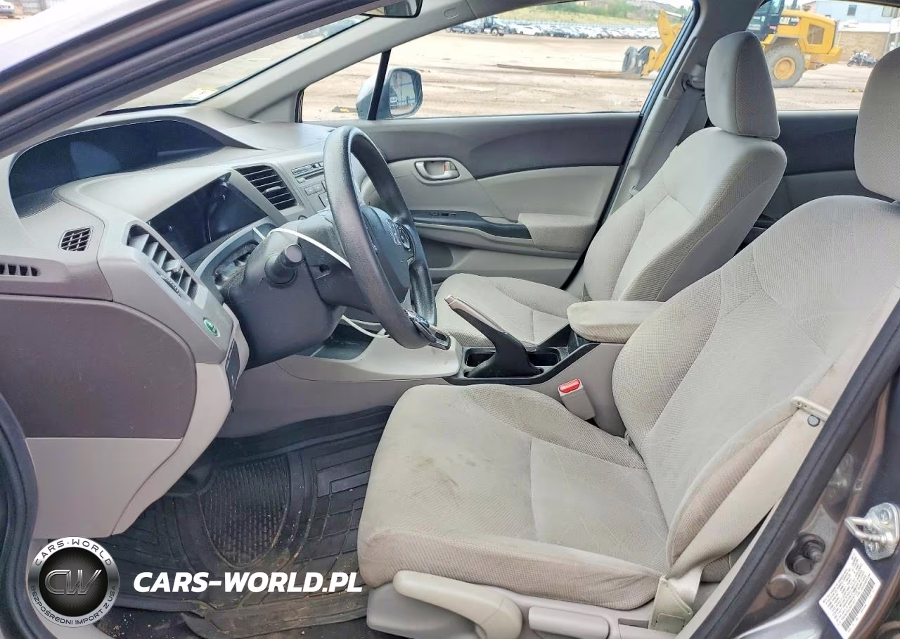 2012 Honda Civic Lx VIN:2HGFB2F52CH311613 - 7