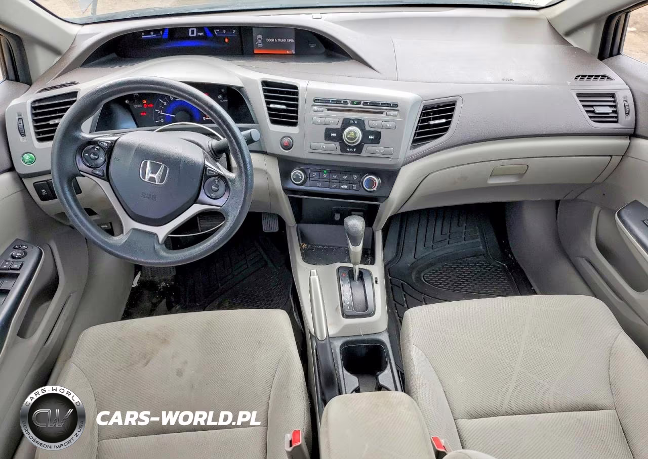 2012 Honda Civic Lx VIN:2HGFB2F52CH311613 - 8