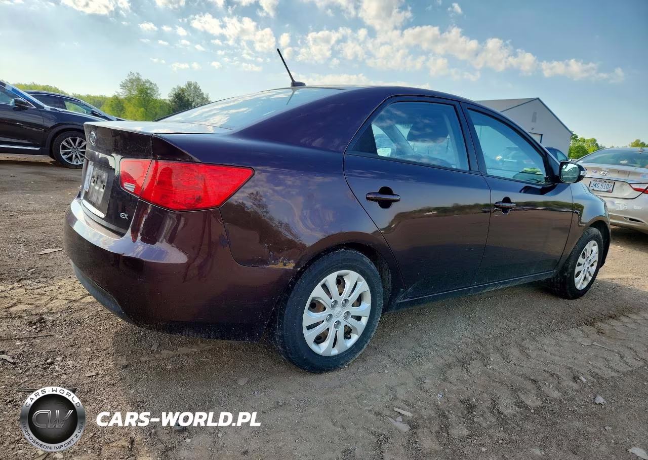 2010 Kia Forte Ex VIN:KNAFU4A27A5197076 - 3
