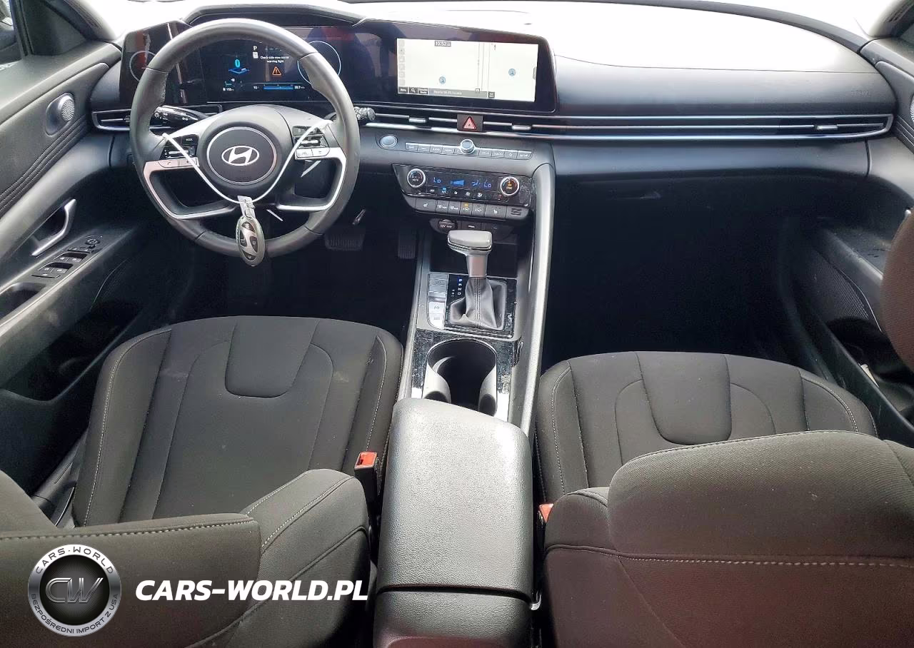 2024 Hyundai Elantra Sel VIN:KMHLS4DG1RU796538 - 8