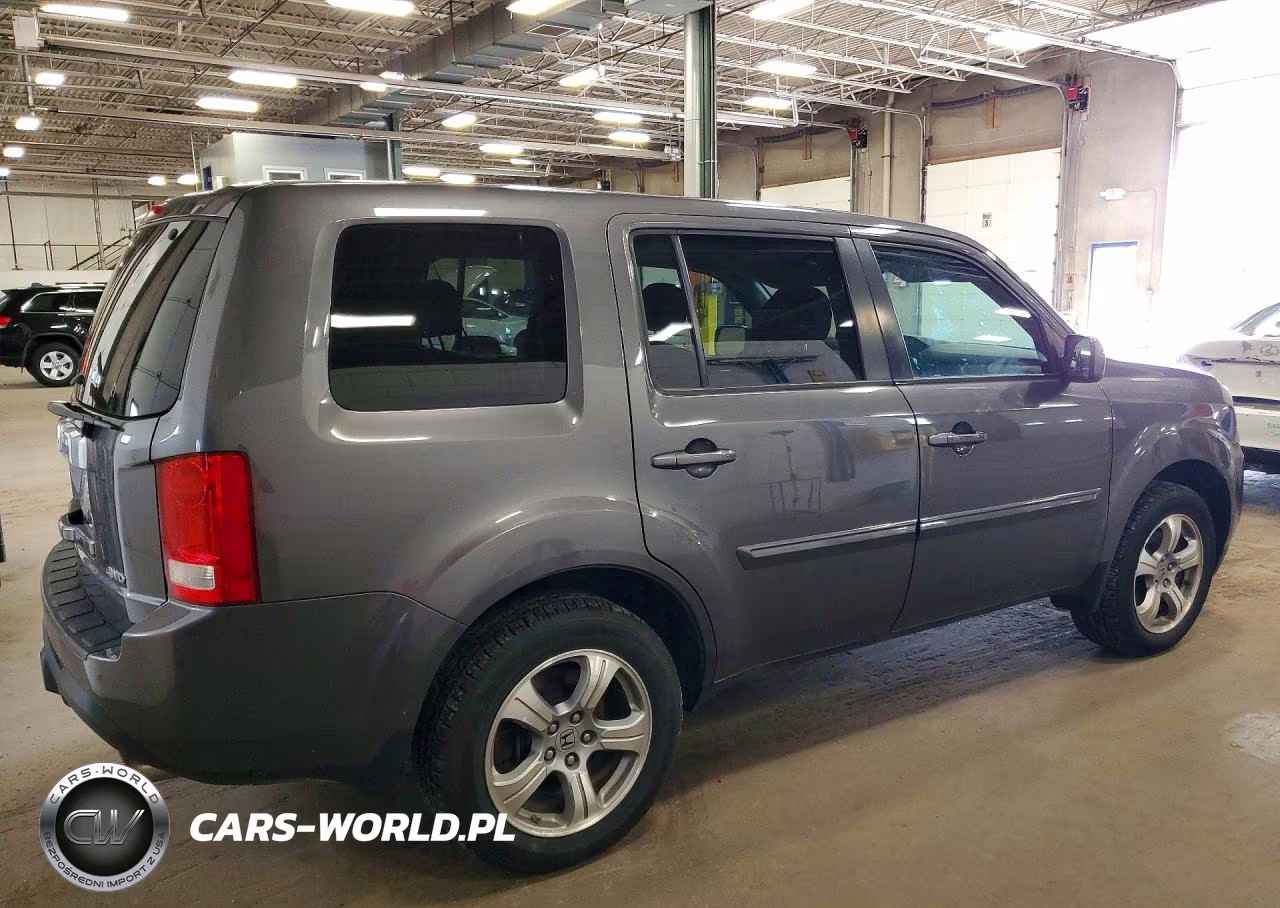2014 Honda Pilot Exln VIN:5FNYF4H72EB055357 - 3