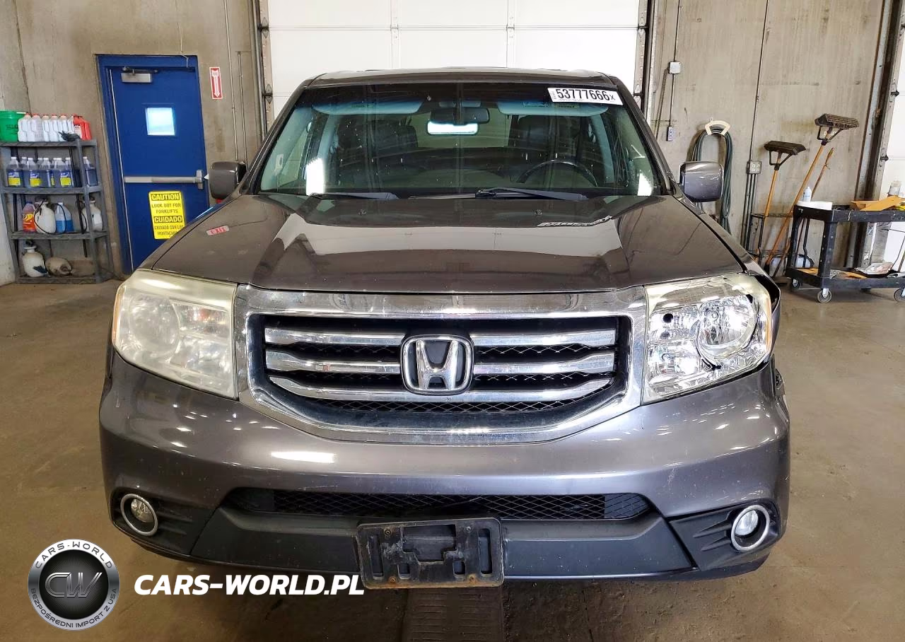 2014 Honda Pilot Exln VIN:5FNYF4H72EB055357 - 5