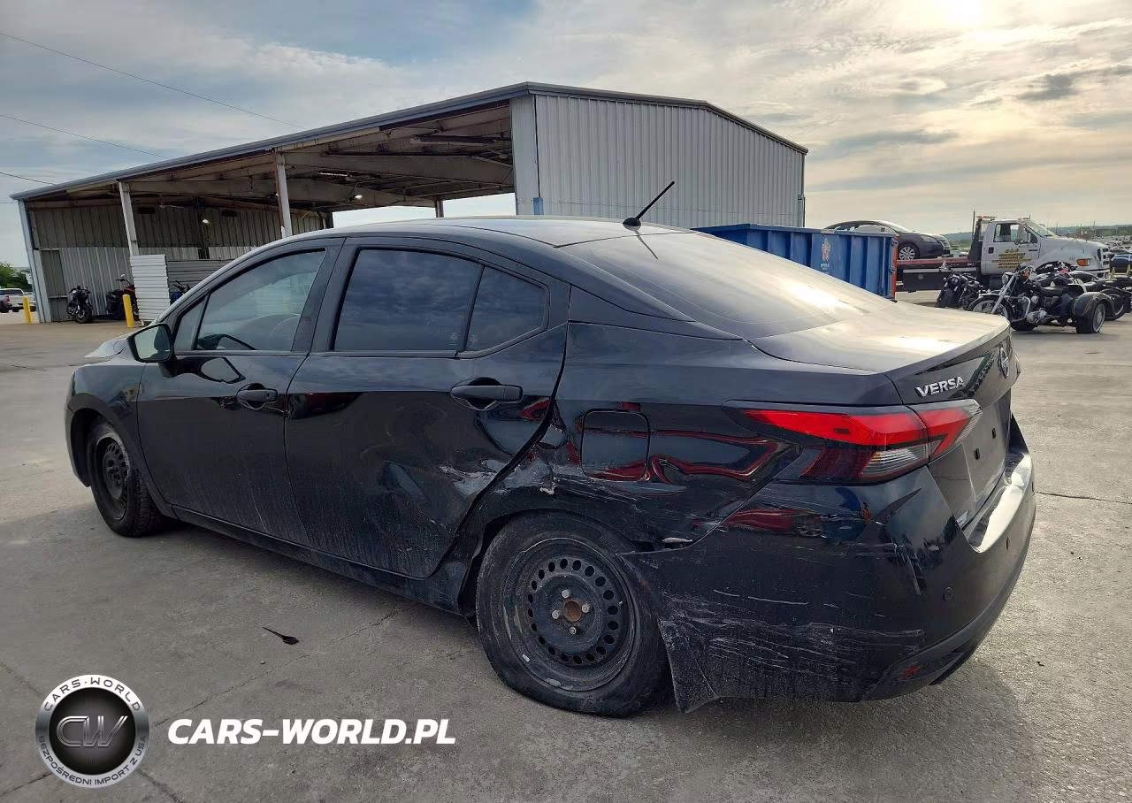 2024 Nissan Versa S VIN:3N1CN8DV4RL876222 - 2