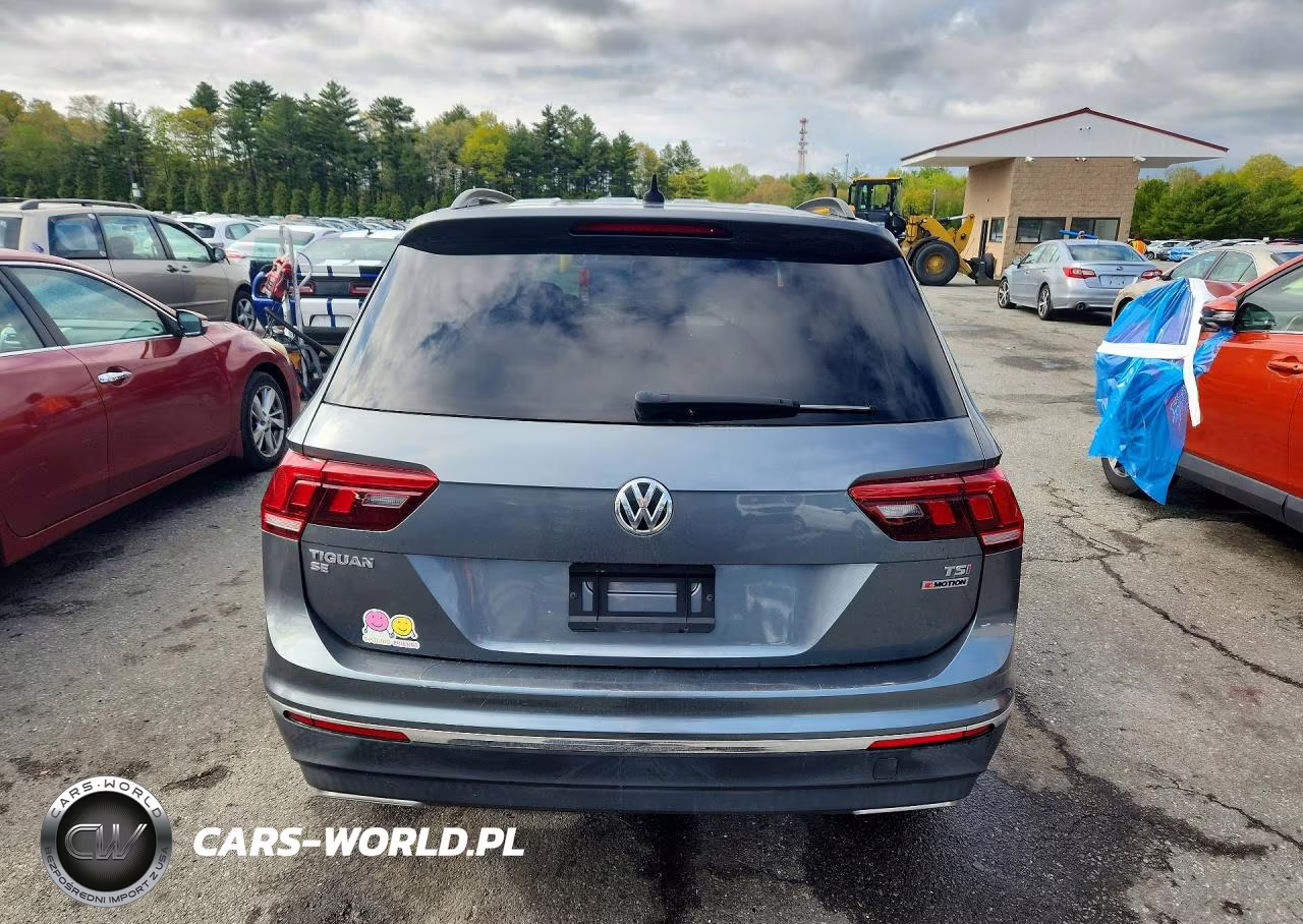 2018 Volkswagen Tiguan Se VIN:3VV2B7AX8JM123908 - 6