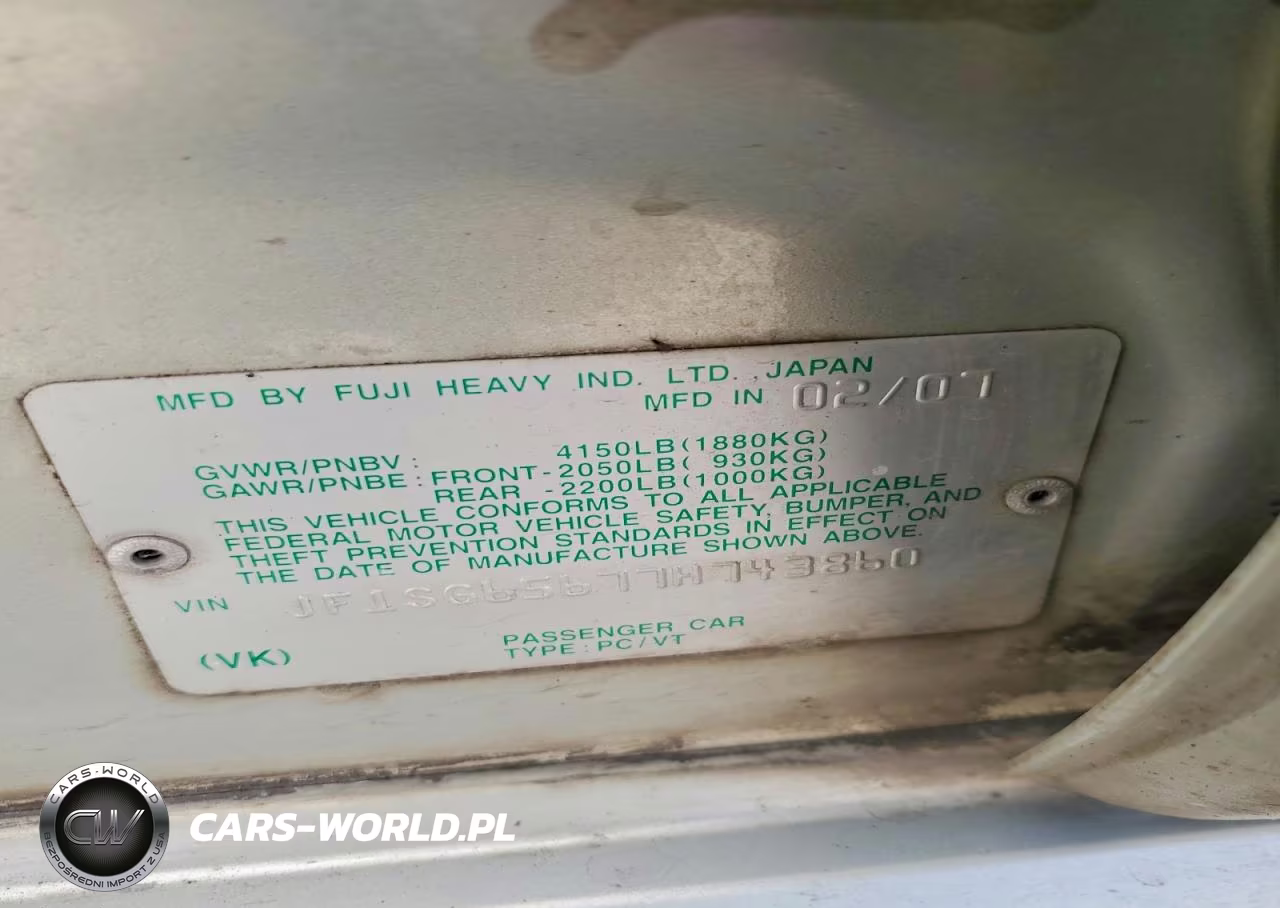 2007 Subaru Forester 2.5X Premium VIN:JF1SG65677H743860 - 13