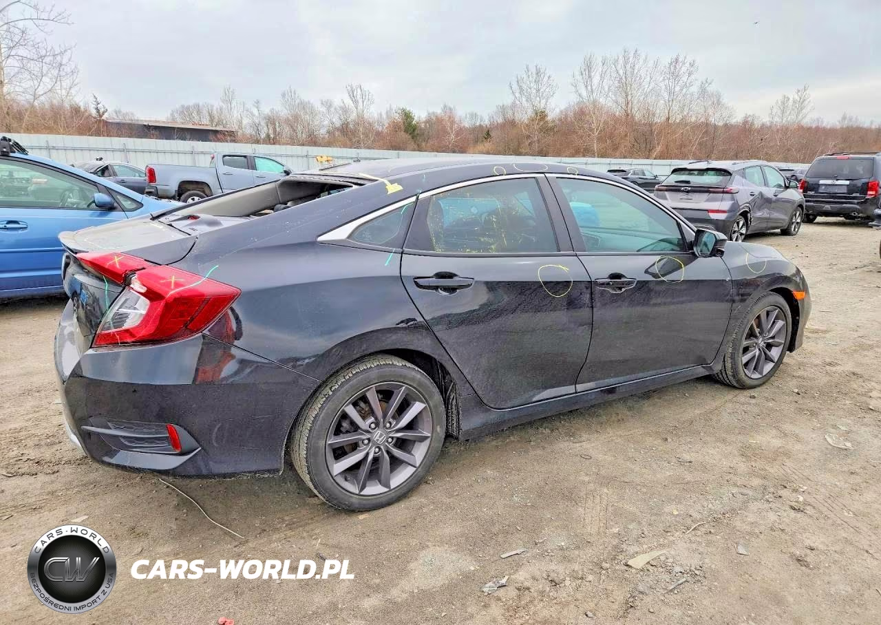 2020 Honda Civic Ex VIN:19XFC1F37LE209594 - 3
