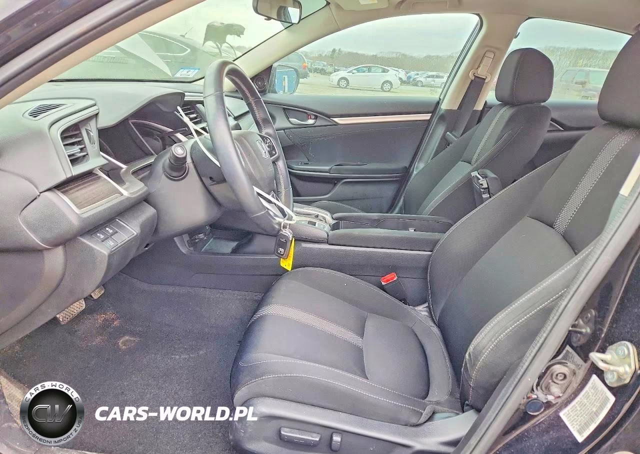2020 Honda Civic Ex VIN:19XFC1F37LE209594 - 7