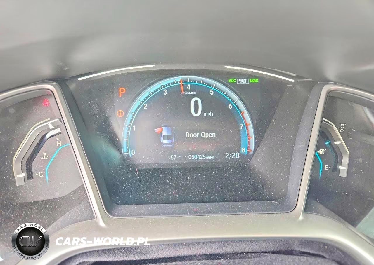 2020 Honda Civic Ex VIN:19XFC1F37LE209594 - 9