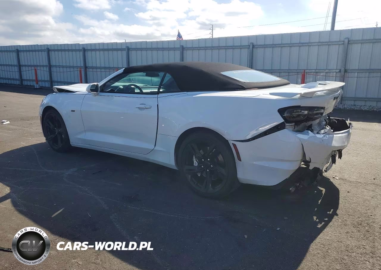 2022 Chevrolet Camaro Lt1 VIN:1G1FF3D72N0101025 - 2