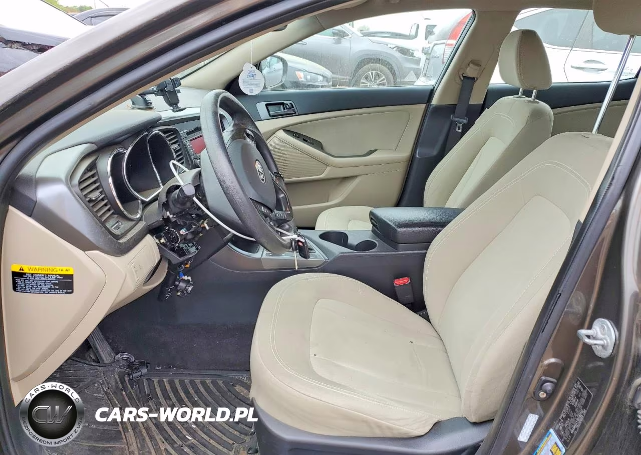 2011 Kia Optima Lx VIN:KNAGM4A77B5182532 - 7