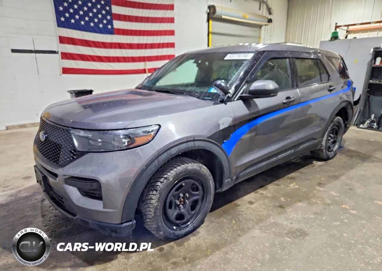 2022 Ford Explorer Police Interceptor VIN:1FM5K8AB2NGA00140 - 1