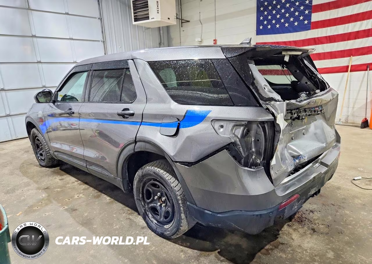 2022 Ford Explorer Police Interceptor VIN:1FM5K8AB2NGA00140 - 2